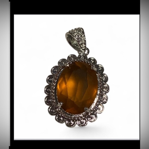 modern Jewelry - Costume Glass Pendant #6239